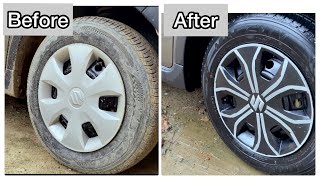 How to make wheel caps look like alloys at just 268!