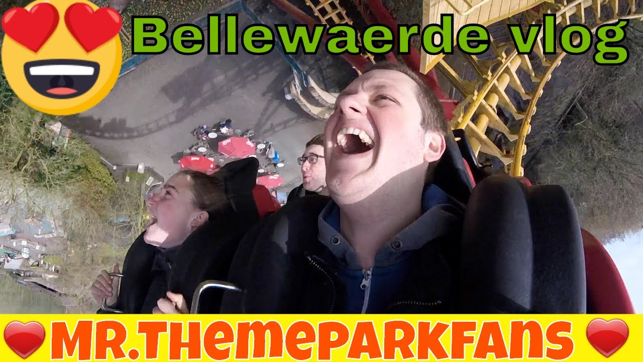 Bellewaerde vlog Dawson Duel, Stunt & Dive show met Jeremy, Houdini new effect Huracan4-04-2018. :)