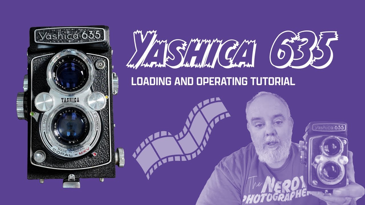 Yashica 635 Loading and Operating Tutorial - YouTube