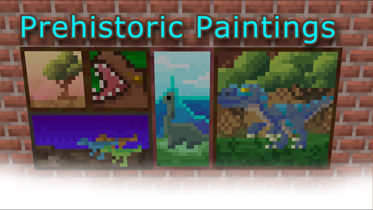 github - jbredwards json-paintings-mod: a minecraft... Minecraft Painting Mod | *Prehistoric Paintings* MOD SHOWCASE - YouTube