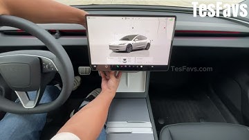 How to Install the Under-Screen Hidden Storage in Tesla Model 3 Highland