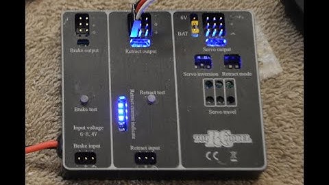 TopRc Retract Controller - Model (New 2021)