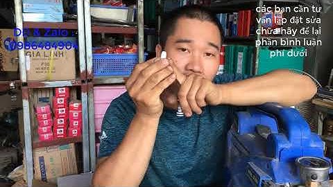 Máy rửa chạy ngắt liên tục, van 1 chiều ngõ ra hư, máy rửa xe mini yếu, máy rửa xe mini không ngắt