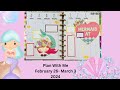 2024!!! Sticker Box hack, January &amp; February Layouts, Plan with Me for Feb 26 - March 3🎉
