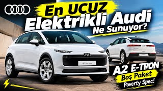 Audi A2 E-Tron Boş Paket Poverty Spec! Hiç Opsiyon Eklenmeyen A2 E-Tron! En UCUZ Elektrikli Audi!