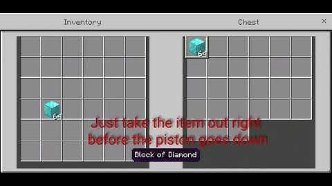 How To Duplicate Items In Minecraft Survival Mode - NO CHEATS Bedrock 1.14