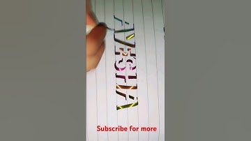 Ayesha #calliography #calligraphyhandwriting #handwriting