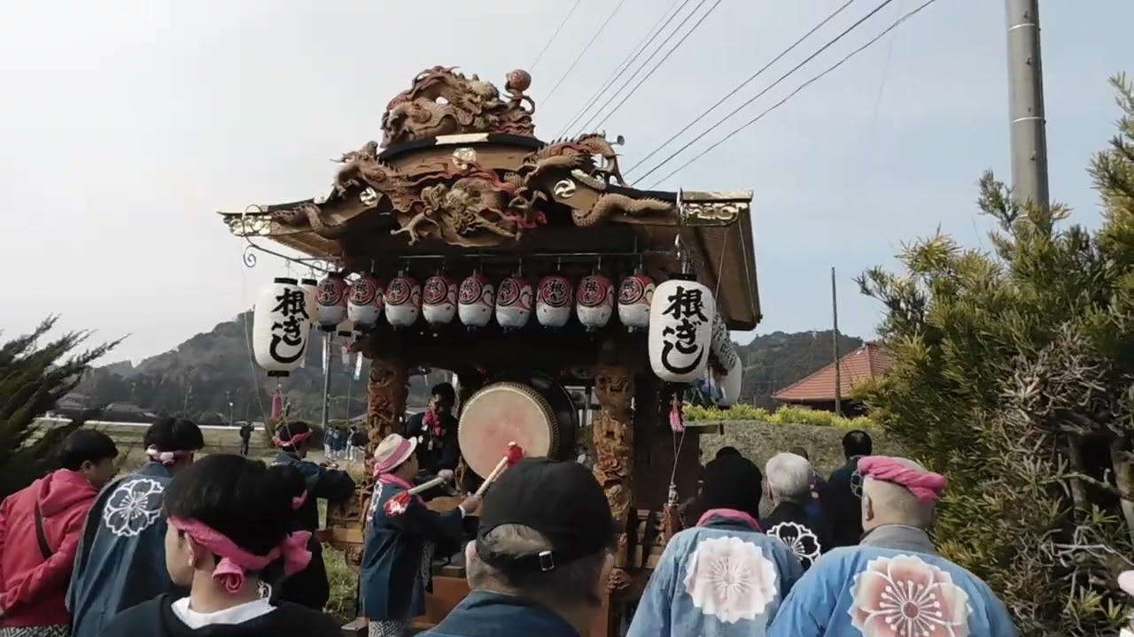 2026年2月28日根岸屋台修繕完了祭　作業場出発