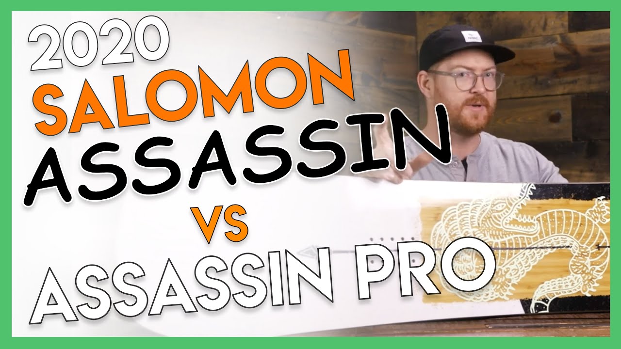 2020 Salomon Assassin VS Assassin Pro Snowboard - YouTube
