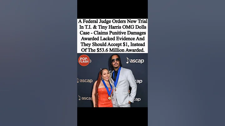 T.I & Tiny's $53M Lawsuit SHOCK TWIST! Judge Says Take $1 or Retry! #TI #lawsuit #shorts #viralvideo