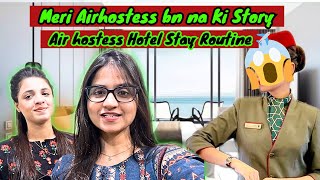 My Story Of becoming Air Hostess (emotional )✈️ | air hostess Life Routine Vlog 🥺