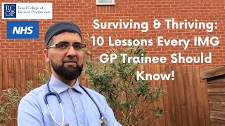 10 LESSONS I WISH I KNEW AS A IMG GP TRAINEE #generalpractice #generalpractitioner