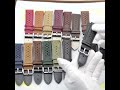 Vintage Handmade Watch Strap 18mm 19mm 20mm 22mm 24mm Racin