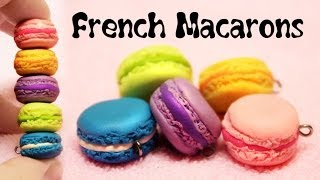 Полимерная глина - Французский МАКАРОН (мастер-класс) / Polymer clay French Macaron