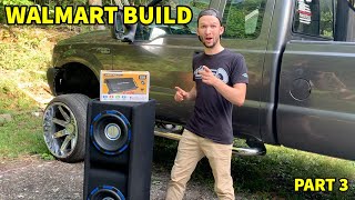 How Loud: Walmart Subwoofer Build Part 3