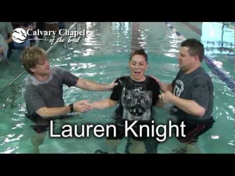 February 2010 Baptism & Testimonies from Calvary C...