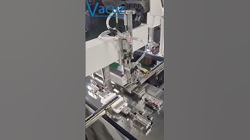 Vacuz Fully Automatic Transformer Bobbin Coil Insulation Tape Wrapping Machine Equipments