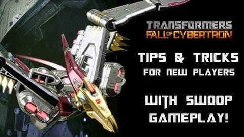 Transformers Fall of Cybertron - Multiplayer Basic Tips & Tricks w/ Swoop!