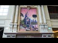 Disneyland Hotel Lobby Tour at Disneyland Paris After Royal Transformation - w/Chandelier, Artwork +