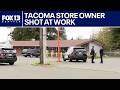 Tacoma community rallies around store owner shot at work | FOX 13 Seattle
