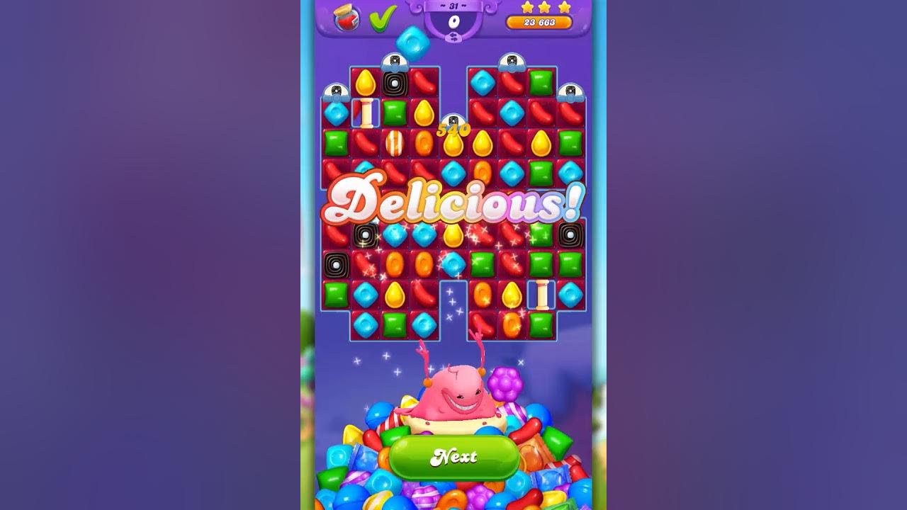 Week 5 Day 3 Level 31 Holiday Calendar Candy Crush Friends YouTube