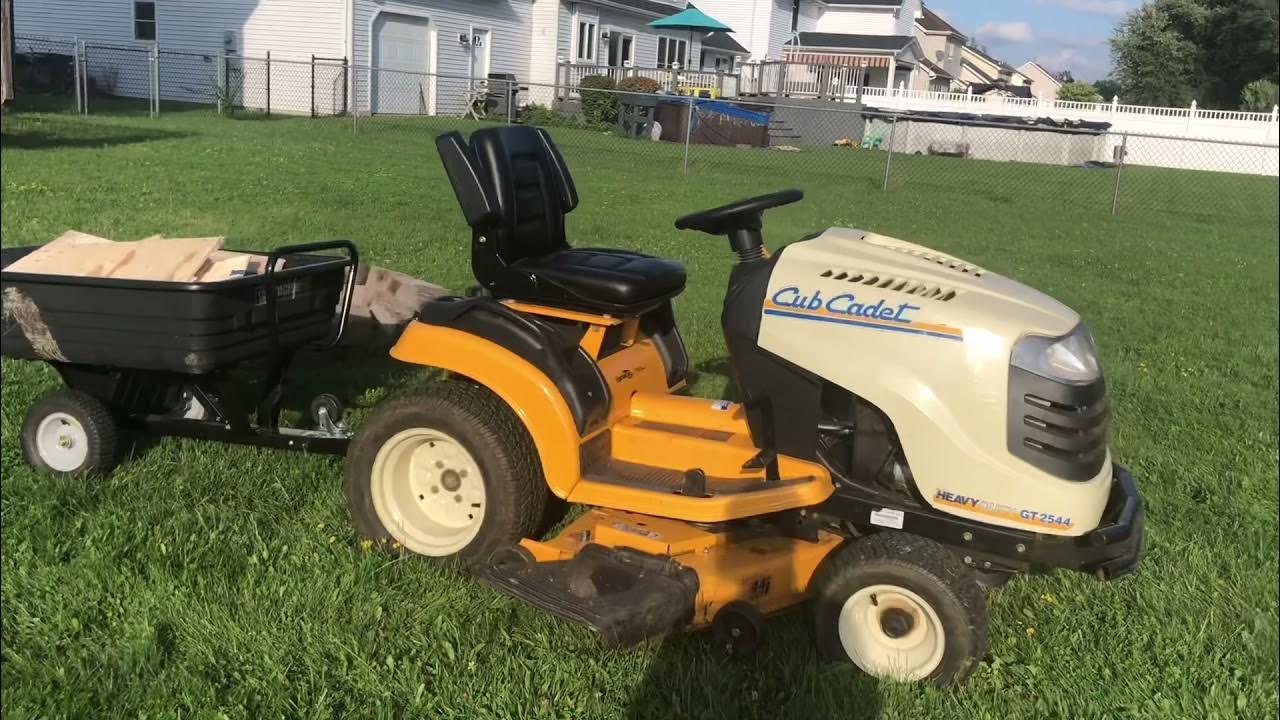 Cub Cadet GT 2544 275 Hour Review. YouTube