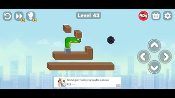Snake Puzzle Slither to Eat  Level 43 walkthrough Solution | Gameplay 
