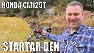 HAR STÅTT UTE I 3 ÅR  Kommer den att starta??  Honda CM125T 1982