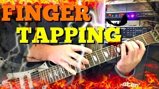 Finger Tapping Lesson |1, 2 and 3 Fingers | Shred Guitar Firepower!