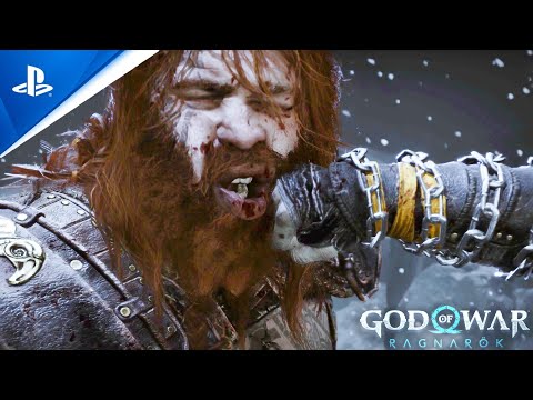 КРАТОС против ТОРА 👉 «NG+» 💥 God of War: Ragnarok 🏆 БЕЗ УРОНА (Бог Войны vs. Бога Грома) [4K]