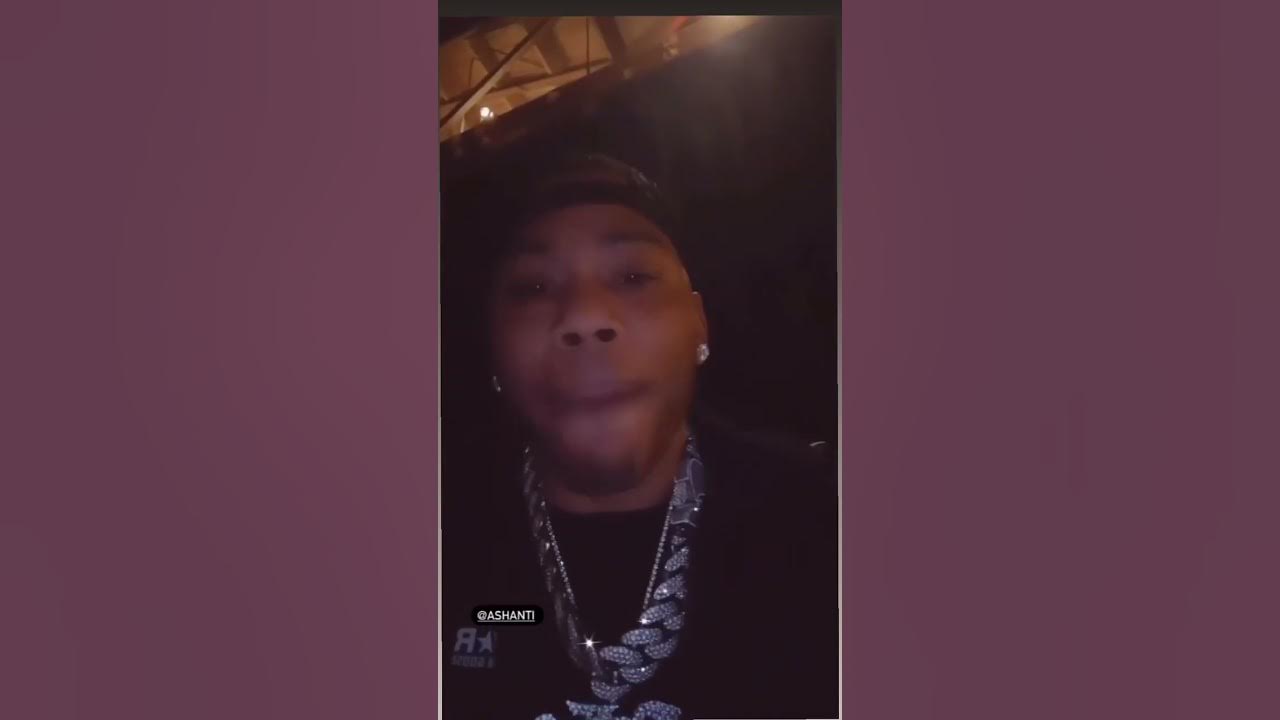 READ THE CAPTIONS ‼️NELLY & ASHANTI conversing via IG Stories 🤩 NELLY