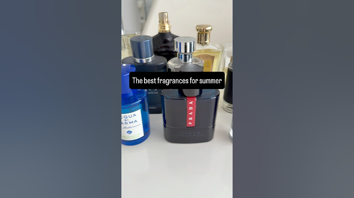 The best summer fragrances for men. These scents smell amazing 🤩 #summerscents #fragrance #perfume
