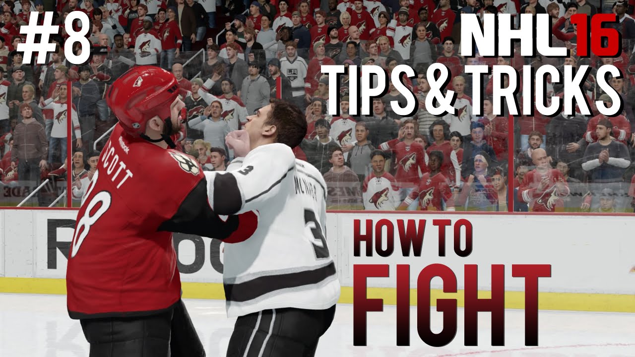 NHL 16: Tips \u0026 Tricks #8 - How To Fight 