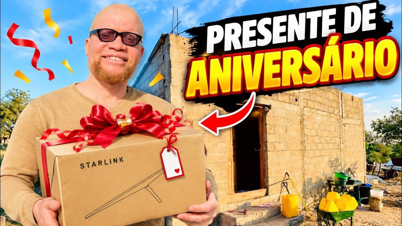 RECEBI ANTECIPADAMENTE UM PRESENTE DE ANIVERSÁRIO 