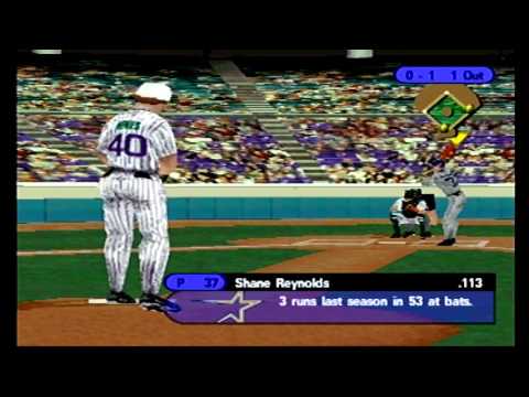 (PS1) Triple Play 99 FULL GAME Astros @ Arizona