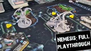 Nemesis board game full playthrough