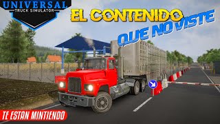 COMO ENTRAR AL MAPA NUEVO | EL PEOR CAMIÓN | UNIVERSAL TRUCK SIMULATOR screenshot 4