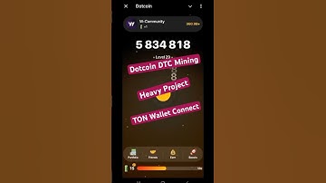 DotCoin DTC Mining Starts Soon | TON Wallet Connect #shorts #dtcmining #dotcoin #dotcoinmining