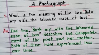 What is the meaning of the line \\