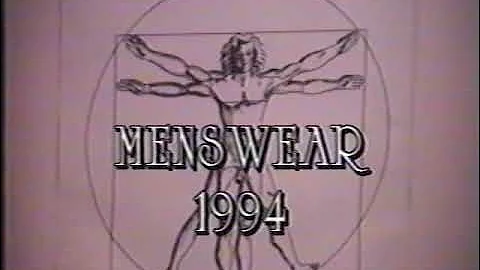 FIT Menswear Fashion Show: 1994 Spring