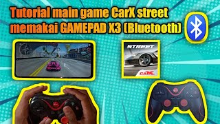 CarX Street controller use GAMEPAD X3 screenshot 1