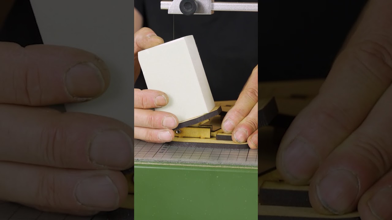 Инструмент для резки шпилей для ваших пенопластовых башен и крыш 