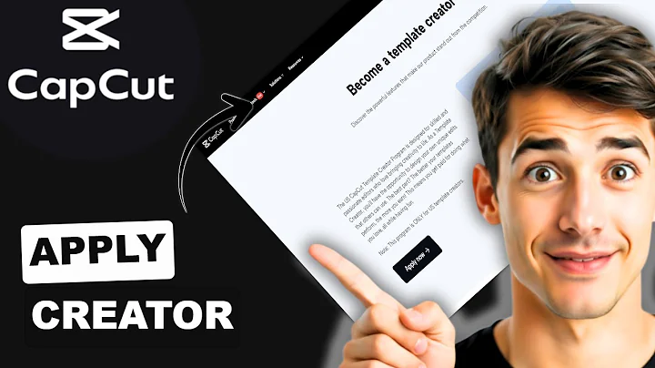 How to apply as a template creator in CapCut (Easiest Way)(2026 Guide)