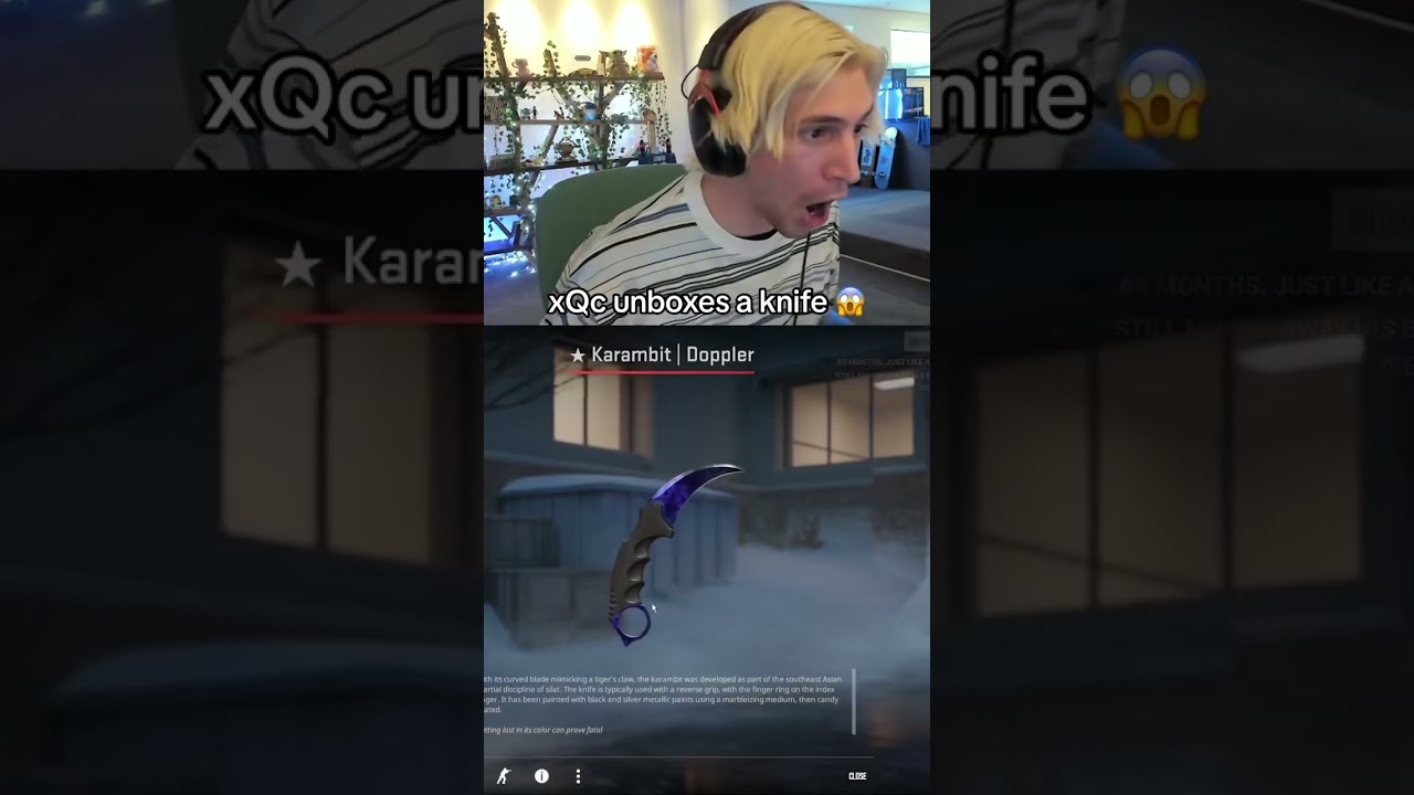 First cs2 knife unboxing 