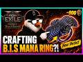 [POE2 v0.5] CRAFTING bis MANA RING cho stacking MANA build