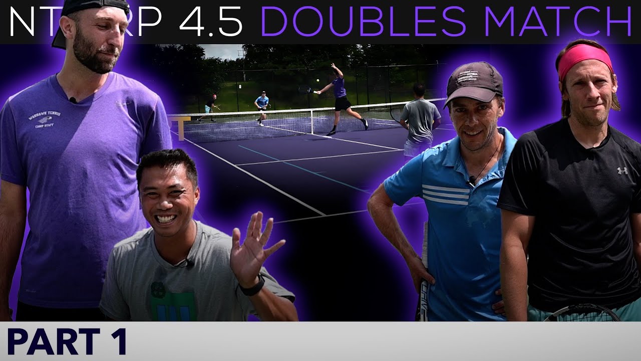 Toxic Tennis Troll vs Tweener Addict - NTRP 4.5 Doubles Match (Part 1 ...