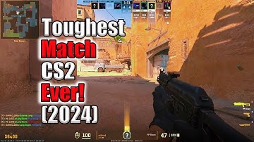 Toughest CS2 Match Ever! (2024) #cs2 #csgo #highlights