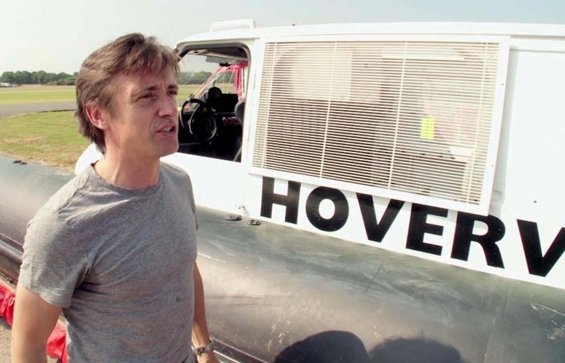⁣Richard Hammond on the Hovervan | Behind the scenes | Top Gear