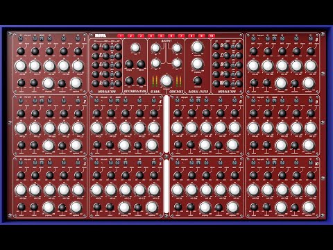 Mille demo and tutorial: 1000 oscillator drone synth