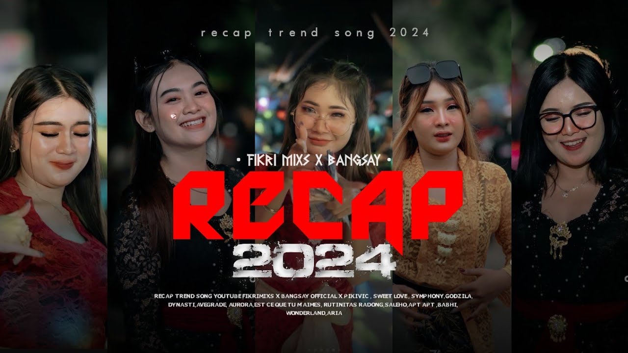DJ RECAP VIRAL 2024 FULL PARTY MENGKANE - FIKRIMIXS FT BANGSAY OFFICIAL - DJ SEPESIAL TAHUN BARU